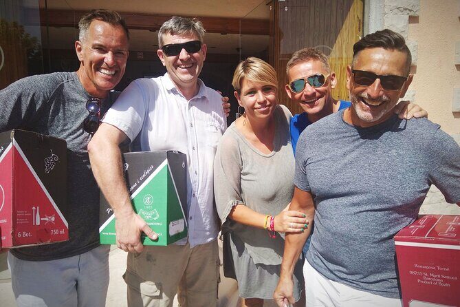 2 Wineries Small Group Tour with Free Hotel PickUp from Sitges - Stop 1: Caves Romagosa Torne and cava made the traditional way