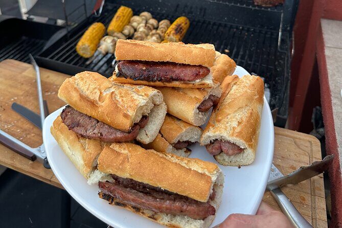 Barbecue in a penthouse in the center of Barcelona with a chef - Choripán Time: Classic BBQ with a Barcelona Twist