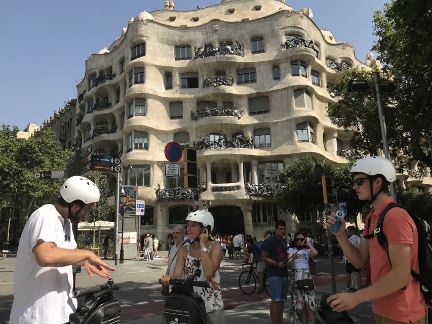 Barcelona: 2.5-Hour Gaudí Segway Tour - La Monumental and the View Toward the Harbor