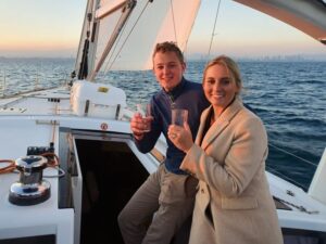 Barcelona: 2-Hour Sailboat Tour with Snacks and Drinks - World Trade Center and Spain’s biggest drawbridge: the port moment that feels dramatic