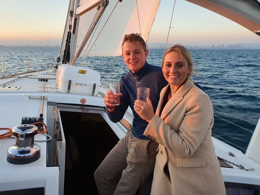 Barcelona: 2-Hour Sailboat Tour with Snacks and Drinks - World Trade Center and Spain’s biggest drawbridge: the port moment that feels dramatic