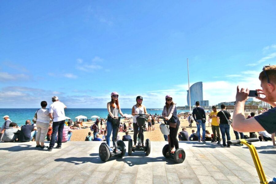 Barcelona: 2-Hour Segway Tour - From Columbus to Port Vell: where the city’s waterfront opens up