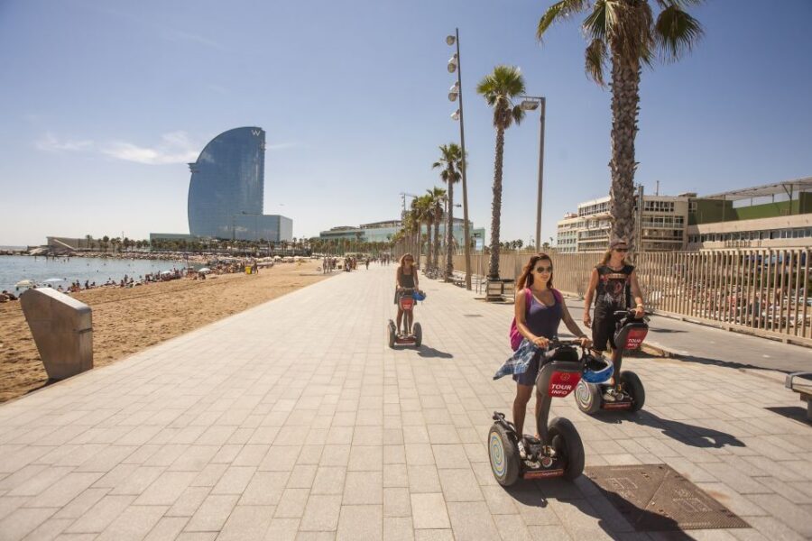 Barcelona: 3-Hour Segway Sightseeing Tour - Columbus Monument and the Shift Toward the Waterfront