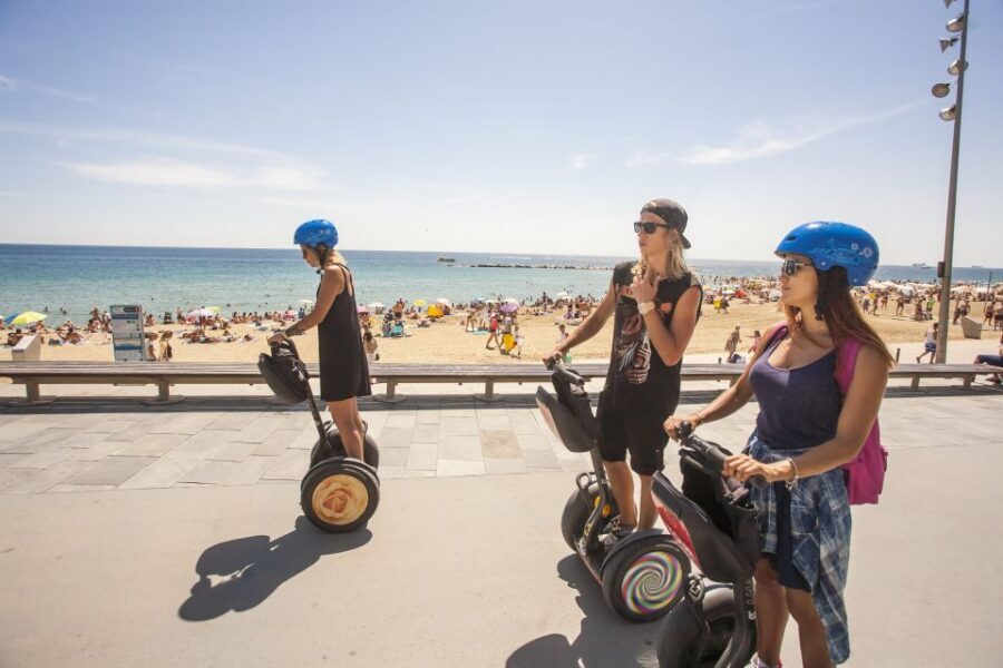 Barcelona: 3-Hour Segway Sightseeing Tour - The W Hotel Terrace: A Coastal Panorama Break You Can Actually Use
