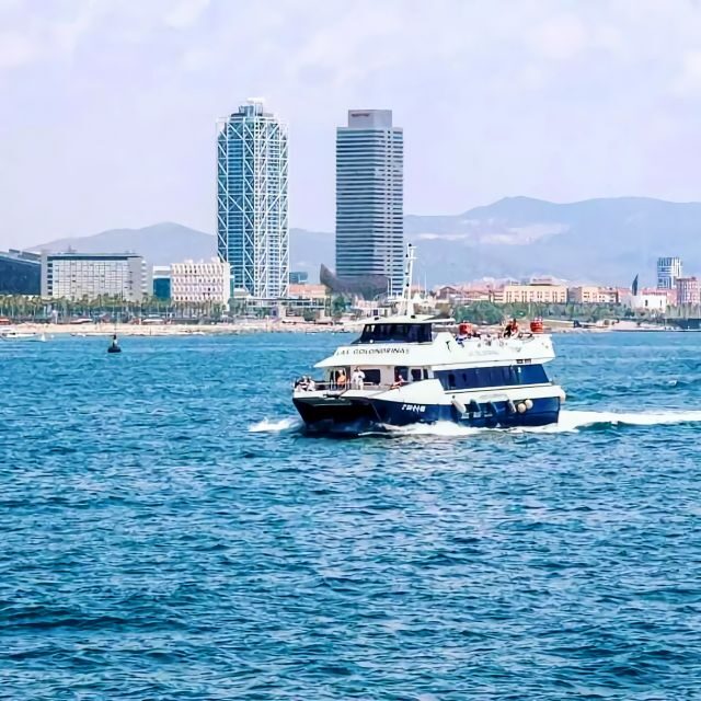 Barcelona: Boat Tour in Las Golondrinas - A Short Sea Break From the City Noise