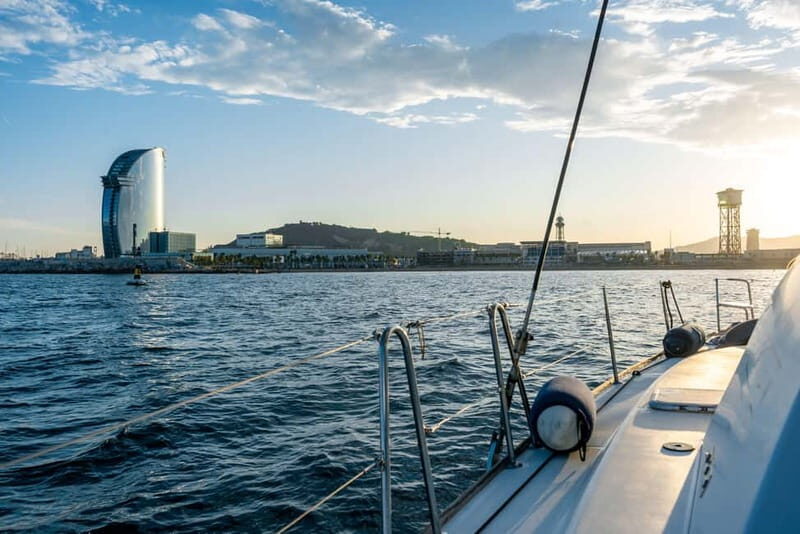 Barcelona: Catamaran Cruise w/ Sailing, Wine, & Tapa - What the 2-Hour Schedule Feels Like in Real Time