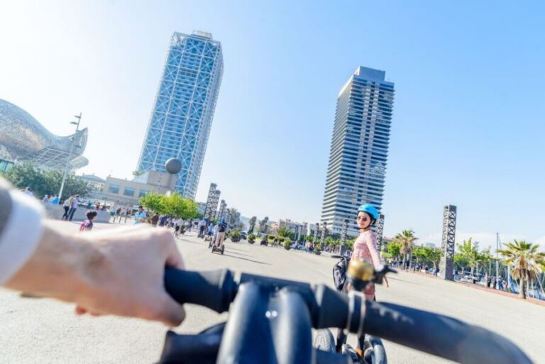 Barcelona: City and Seafront Guided Segway Tour - El Cap de Barcelona and the Walls by the Waterline