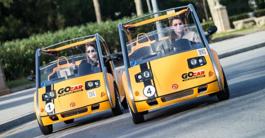 Barcelona: City Center and Olympic Park GoCar Experience - Key points at a glance