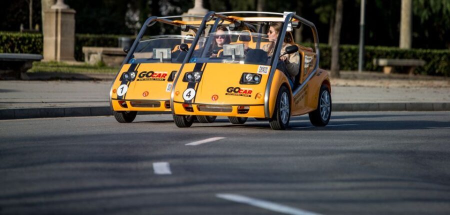 Barcelona: City Center and Olympic Park GoCar Experience - Sagrada Familia and Passeig de Gràcia: the headline-sight warm-up