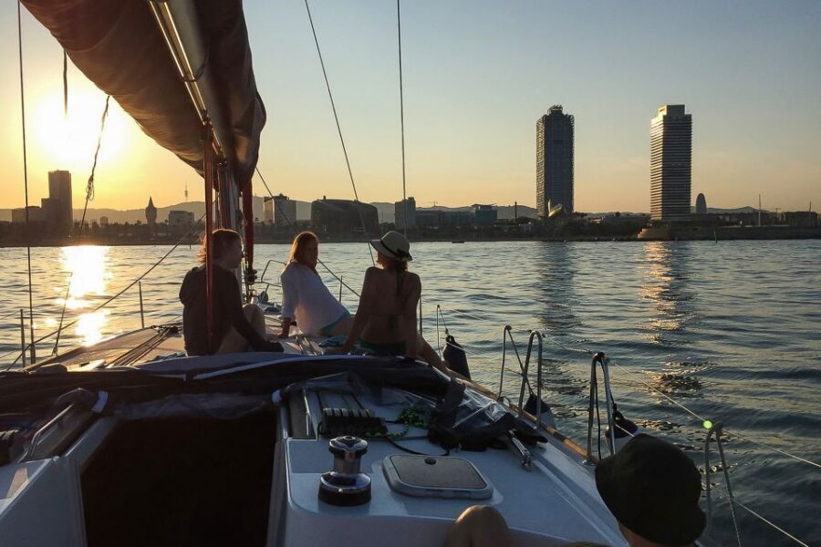 Barcelona: Coastline Boat Trip with Snacks and Cava - Meet New People From Around the World (Without Forced Small Talk)