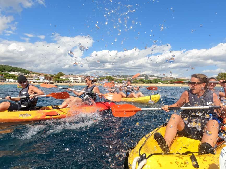 Barcelona: Costa Brava Kayak and Snorkel Tour with Lunch - Costa Brava by Water: Coves, Cliffs, and the Pace of Paddling