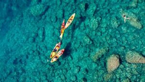 Barcelona: Costa Brava Kayak, Snorkel & Cliff Jump & Lunch - Meeting at La Bohème and the Coach Ride to the Coast