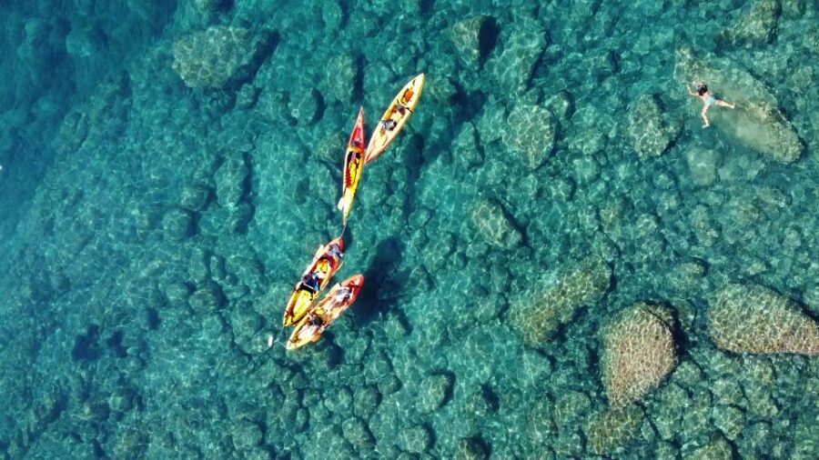 Barcelona: Costa Brava Kayak, Snorkel & Cliff Jump & Lunch - Lunch on the Beach and the Camino de Ronda Break