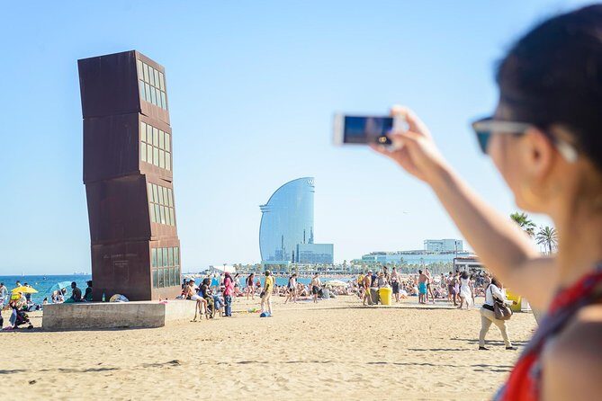 Barcelona E-Bike Small Group Tour with Tapas & Wine Tasting - Meeting at Plaça de Sant Agustí Vell and getting rolling