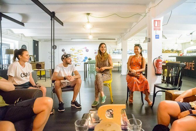 Barcelona E-Bike Small Group Tour with Tapas & Wine Tasting - Port Vell and Columbus: a classic harbor viewpoint finish