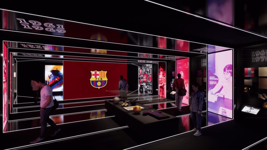 Barcelona: F.C. Barcelona Museum Immersive Guided Tour - Espai Barça at the End: Models, Audiovisuals, and a Construction View