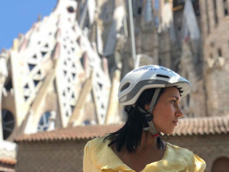 Barcelona: Gothic Quarter & Sagrada Familia Area Segway Tour - Meeting in Barri Gòtic: Getting Oriented Before You Roll