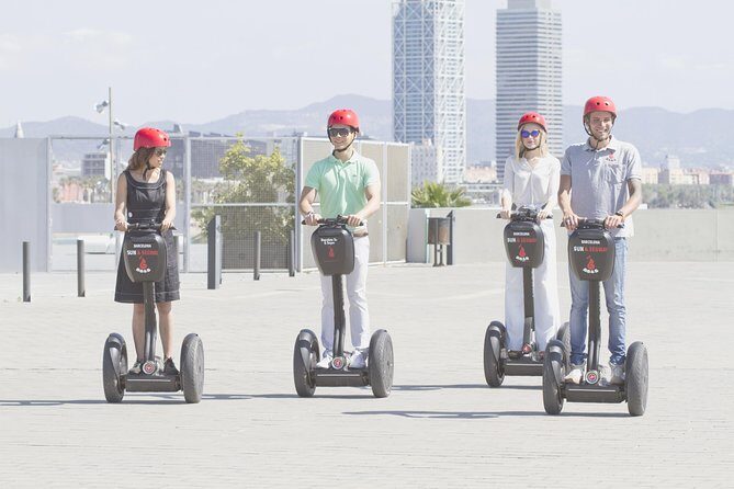 Barcelona Guided Tour by Segway - Stop 2–3: Monument a Colom and Port Vell (Old Port)