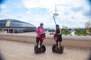 Barcelona Guided Tour on Segway - Mirador de Colom and Ciutadella Park: icons plus room to breathe