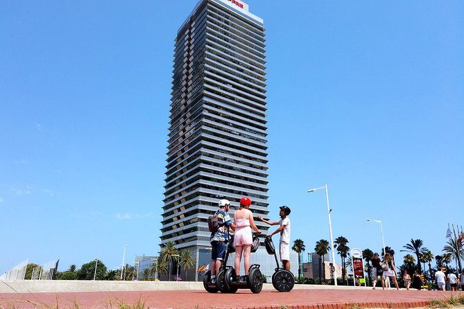 Barcelona Guided Tour on Segway - Port Olímpic and Olympic landmarks: a seaside tour with context
