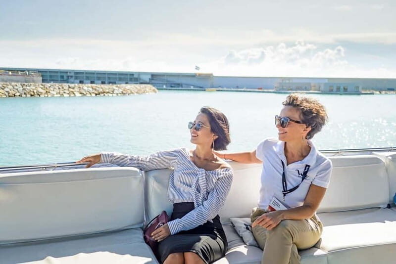 Barcelona: Helicopter Flight, Boat Ride, and Walking Tour - The Port Vell Boat Cruise: Slow Down Without Losing the View