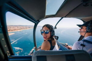 Barcelona: Helicopter Flight over Barcelona's Coastline - Barcelona Heliport start: near the big port, not deep in town
