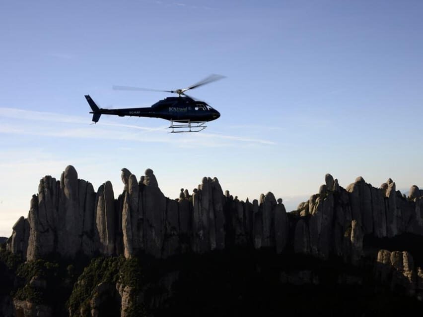Barcelona: Helicopter Tour - Camp Nou, Montjuïc, and the Olympic story painted across the city