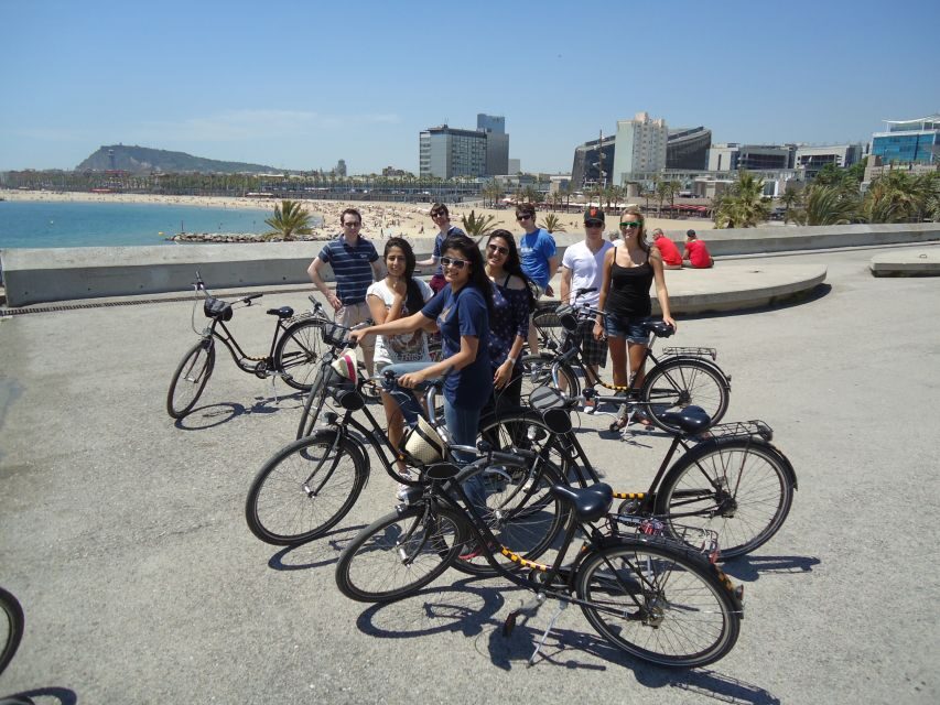 Barcelona Highlights Bike Tour: Cycle along the beach! - Meeting at Carrer Dels Tallers 45 (Pensió 45 Area) and Getting Comfortable