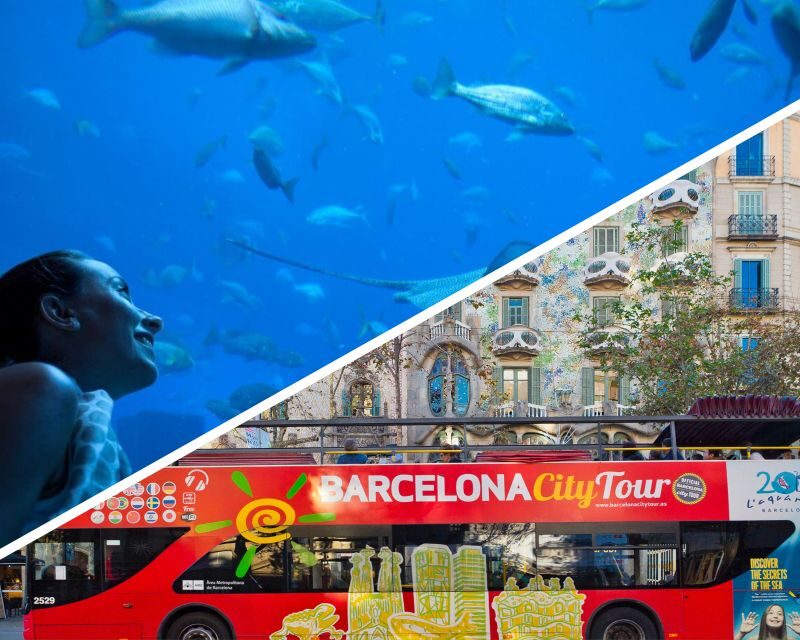 Barcelona: Hop-On Hop-Off Bus & Aquarium Tour - Why This Barcelona Combo Works: Bus Freedom Plus Aquarium Time