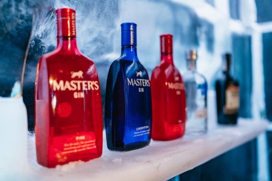 Barcelona: Icebar experience, located at the beach !! - Snacks and the terrace sunset moment by the water