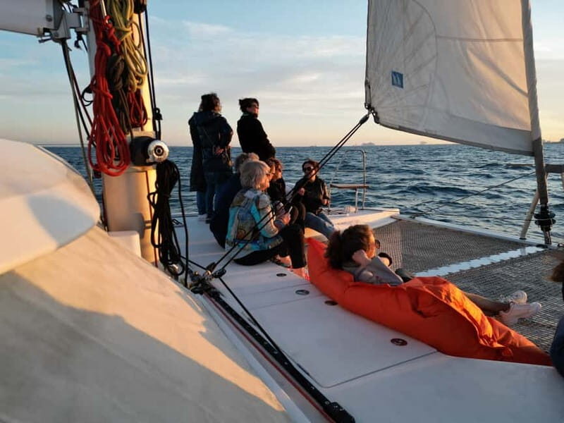 Barcelona: Luxury Catamaran Sunset Cruise - Skyline from the sea: the real payoff of this cruise