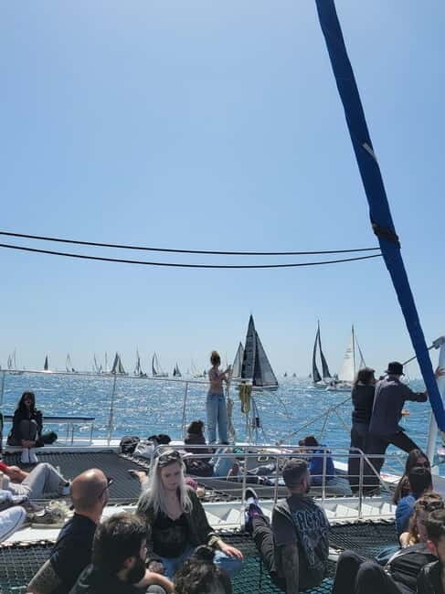 Barcelona: Luxury Catamaran Sunset Cruise - Snorkeling and the swim stop: what’s included and what to watch