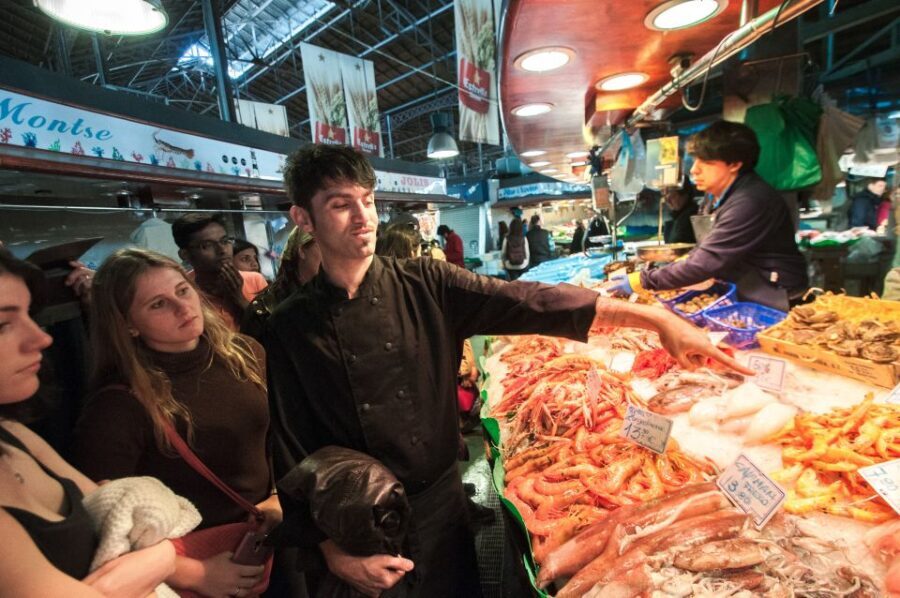 Barcelona: Paella Cooking Experience & Boqueria Market Tour - Sangria Mixing Class: Unlimited Drinks With a Real Lesson