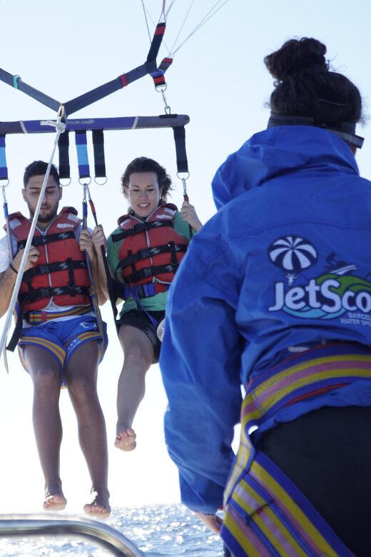 Barcelona: Parasailing with 360º Panoramic Skyline Views - The speedboat ride along the coast: your warm-up to the sky