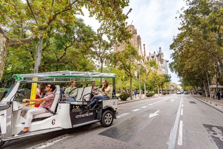 Barcelona: Private City Tour by Eco Tuk Tuk - The Olympic Port: a quick detour into Barcelona’s modern layer