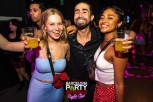 Barcelona project X: Karaoke, Beach stops+ VIP for afters - First hour vibes: names, drinking games, and learning how the night works