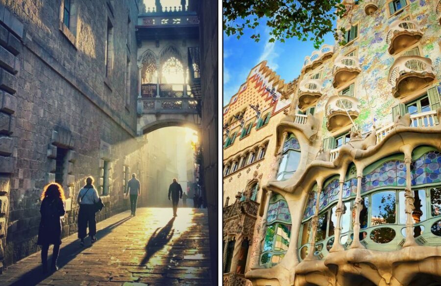 Barcelona: Ramblas, Gothic & Gaudí Architecture Walking Tour - Barcelona Cathedral stop: a quick look with context