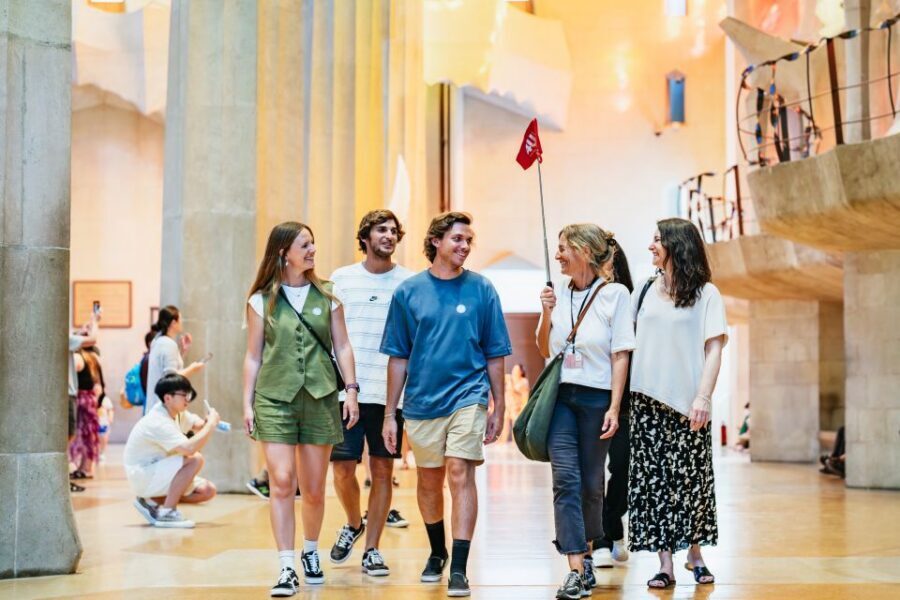Barcelona: Sagrada Familia Skip-the-Line Entry Ticket & Tour - Inside the Basilica: Forest-Like Light and Branching Columns