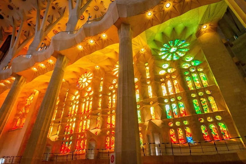 Barcelona: Sagrada Familia Tour with Skip-the-Line Access - Inside the basilica: what you’ll actually look at