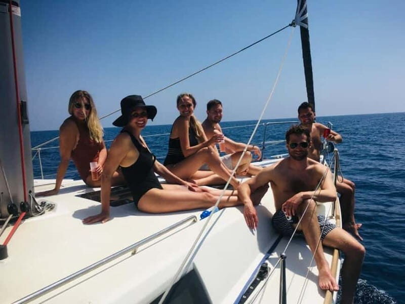 Barcelona: Sailing Tour with Tapas, Drinks and Swim Stop - Sailing Past Barcelona’s Waterfront: From the America’s Cup Harbor to the beach