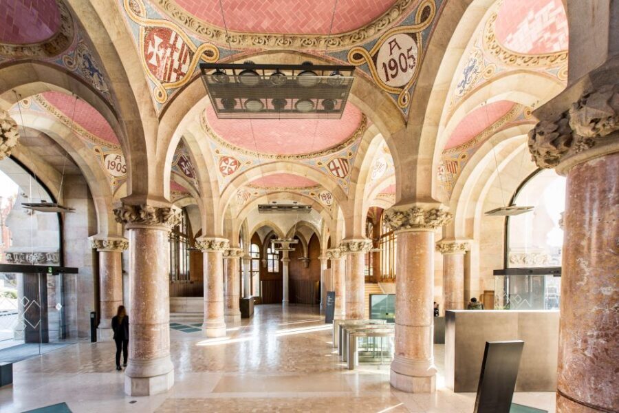 Barcelona: Sant Pau Recinte Modernista Entry Ticket - Courtyards and Quiet Corners: A Break From Busy Barcelona