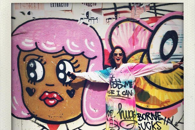 Barcelona Street Art Tour with Exclusive Artist Studios Visit - Jardins de les Tres Xemeneies: The Sports + Street Art Intersection
