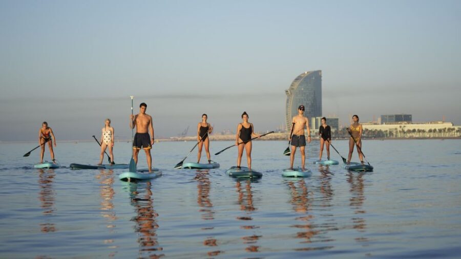 Barcelona: Sunrise Paddleboarding with Instructor and Photos - Sunrise Paddleboarding in Barcelona: why this works