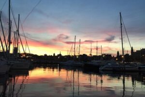 Barcelona Sunset Cruise with Light Snacks and Open Bar - Marina Port Vell meetup: location matters more than you think