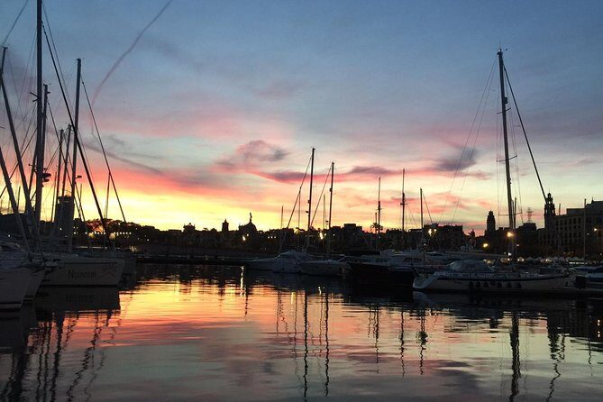Barcelona Sunset Cruise with Light Snacks and Open Bar - Marina Port Vell meetup: location matters more than you think