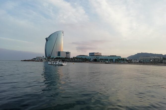 Barcelona Sunset Sailing Cruise from Port Olímpic with Open Bar - The commercial port drawbridge: quick, practical, and oddly interesting