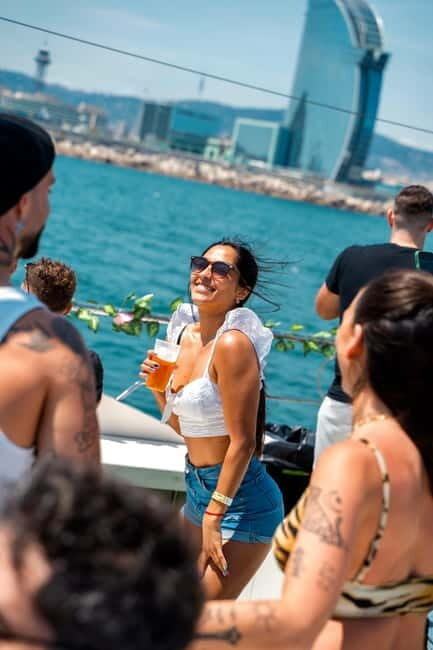 Barcelona: The Original Barcelona Boat Party - The catamaran cruise: what you’ll actually experience on deck