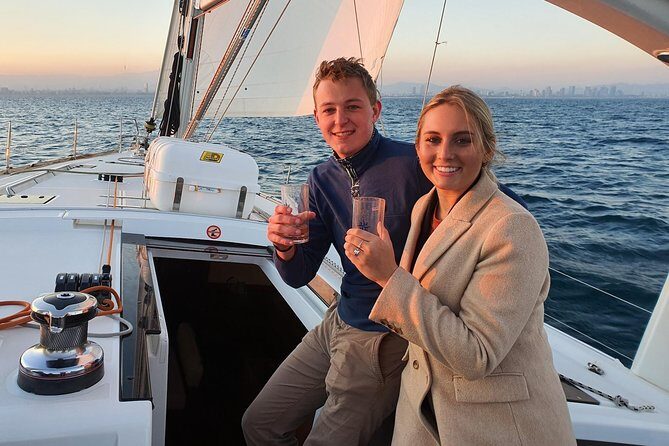 Barcelona Unforgettable Sailing Cruise with Open Bar and Snacks - Sailing out through the drawbridge to the commercial port
