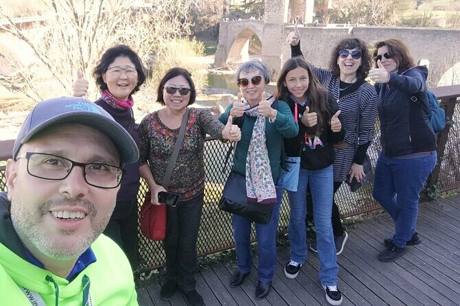 Besalu & 3 Medieval Towns Small Group Tour with Hotel Pick-Up - Santa Pau in the Garrotxa: Tiny Medieval Streets With Volcanic-Zone Views