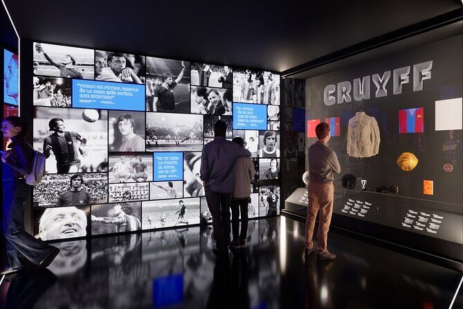 Camp Nou Immersive Tour F.C.Barcelona Museum: Open Date Ticket - What this Camp Nou experience includes right now